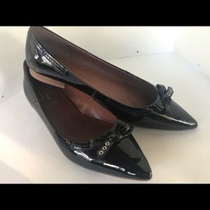 cole haan black patent flat 9.5